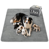 FunFurry pee pad with flannel surface for cozy training touch