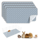 FunFurry washable guinea pig cage liner 4pack keeps bedding dry and cozy.