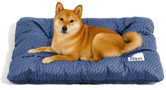 FUNNY FUZZY bed mat soft plush top provides cozy warmth for pets