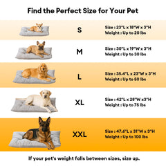 Funny Fuzzy washable pet bed mat simplifies cleanup after messes.