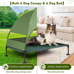 Furggis elevated dog bed mesh mat closeup shows breathable, scratch-resistant comfort.