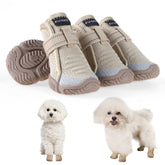 Furmate dog shoes small-breathable-mesh boost comfort during warm-weather walks.