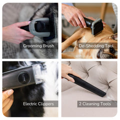 FurMe Original grooming brush close-up highlighting detangling for smoother coats