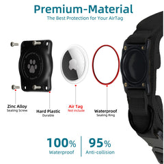 Furrigo 1000D nylon dog collar highlighting durable, wear-resistant construction