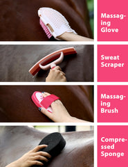 Furrishine compressed sponge photo showcases quick, thorough bathing prep.