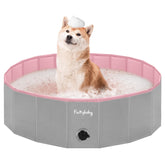 Furrybaby dog pool folded-compact for easy travel and storage