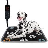 FurryBaby pet heating pad front view shows large 24x16 inch surface for cozy warmth