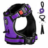 FURRYFECTION dog harness front D-ring enables gentle redirection during active walks.