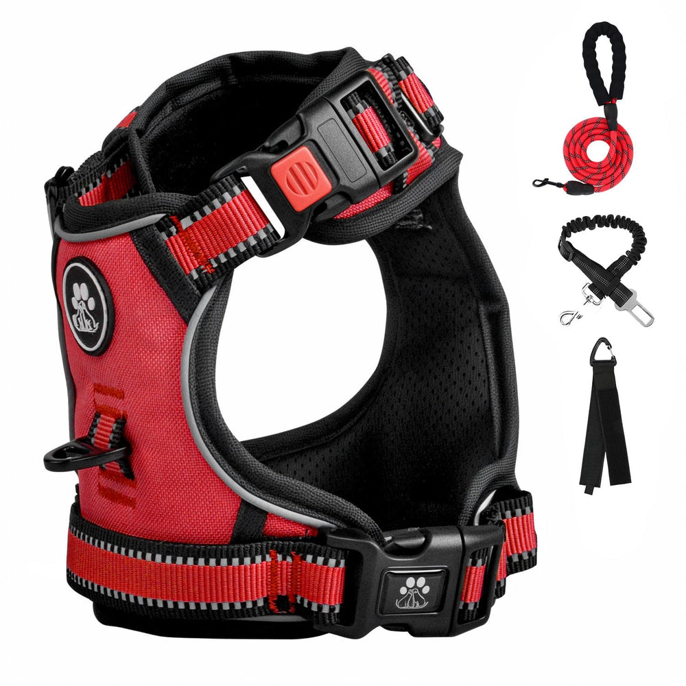 FURRYFECTION front D-ring harness enables no-pull control during daily walks