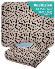 Furthrive Washable Pee Pad top layer offers a soft surface for comfy training sessions.