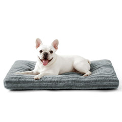 FURTIME dog bed front view shows inviting shape for cozy naps