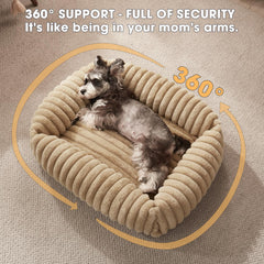 FURTIME small dog bed available in multiple sizes for different dogs.