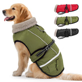 FURTIME dog coat warm-winter-jacket keeps dogs cozy during cold walks