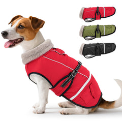 FURTIME dog coat waterproof outer with windproof protection for winter walks.