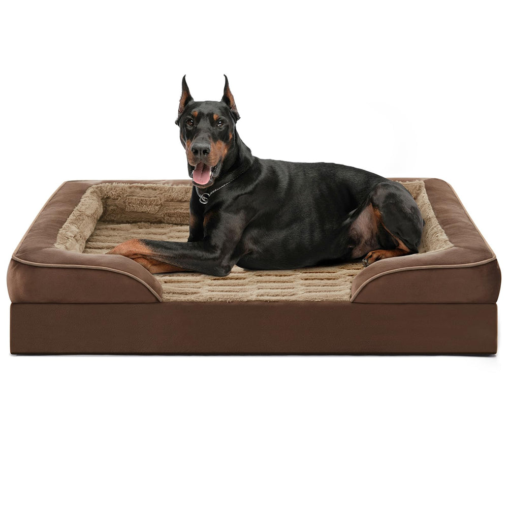 FURTIME Orthopedic Dog Bed XL highlights oversized support for big breeds.