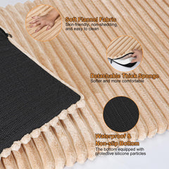FURTIME removable cover close-up for easy machine washing after adventures.