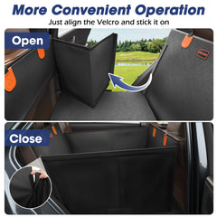 FURTIME side-opening dog car seat design for easy entry and exit