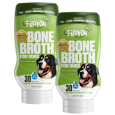 Furvor Beef Mobility Bone Broth bottle pour showcases easy-dosing for daily nourishment.