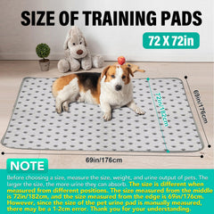FURWEY pee pad outer soft layer provides paw-friendly, comfortable surface.