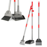 FUSBUNTY Pooper Scooper with 38-inch handle for comfortable standing use