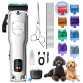 FuzzyFix dog clippers cordless design for easy grooming anywhere.
