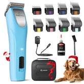 FuzzyFix professional dog clippers kit front view for quiet, efficient grooming