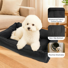 FuzzyTrek 2in1-convertible-dog-bed demonstrates versatile sleep configurations