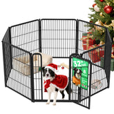FXW Homeplus Unleashed assembled setup creates a safe, compact indoor play area for dogs.