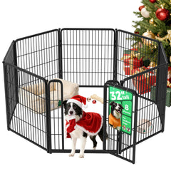 FXW Homeplus Unleashed assembled setup creates a safe, compact indoor play area for dogs.