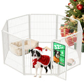 FXW Homeplus Unleashed eight-panel setup provides versatile, safe dog space.