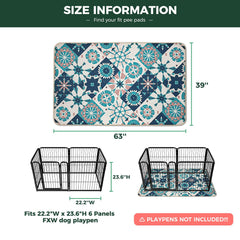 FXW Washable Pee Pad reusability emphasizes eco-friendly design