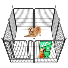 FXW Rollick 40inch dog playpen offers a safe indoor space for supervised play
