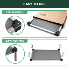 FXW TitanNest shows heavy-duty steel frame supporting up to 250 lbs.