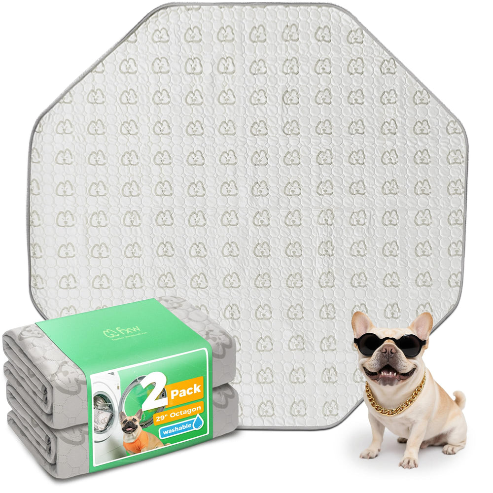 FXW Washable Pee Pad with absorbent core for a clean playpen surface