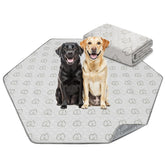 FXW washable pee pad with absorbent layer keeps playpen dry
