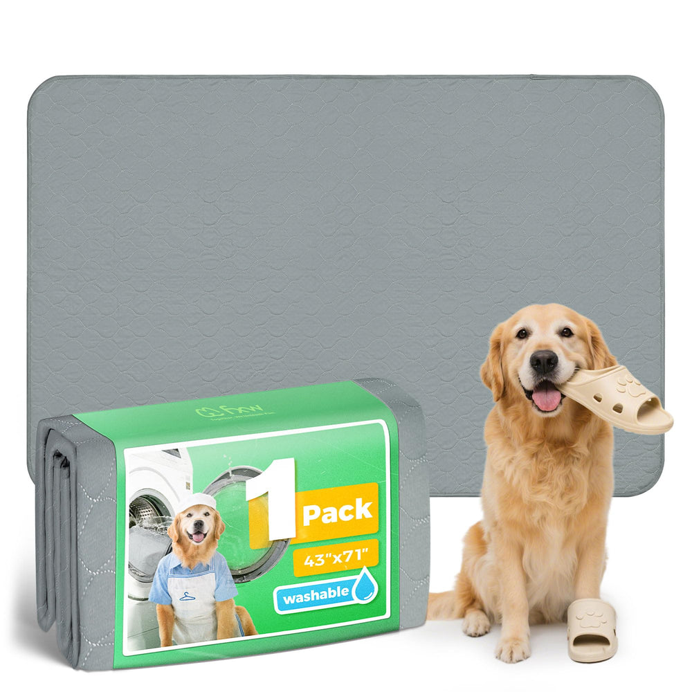 FXW Washable Pee Pad with thick absorbent layer for a dry playpen surface