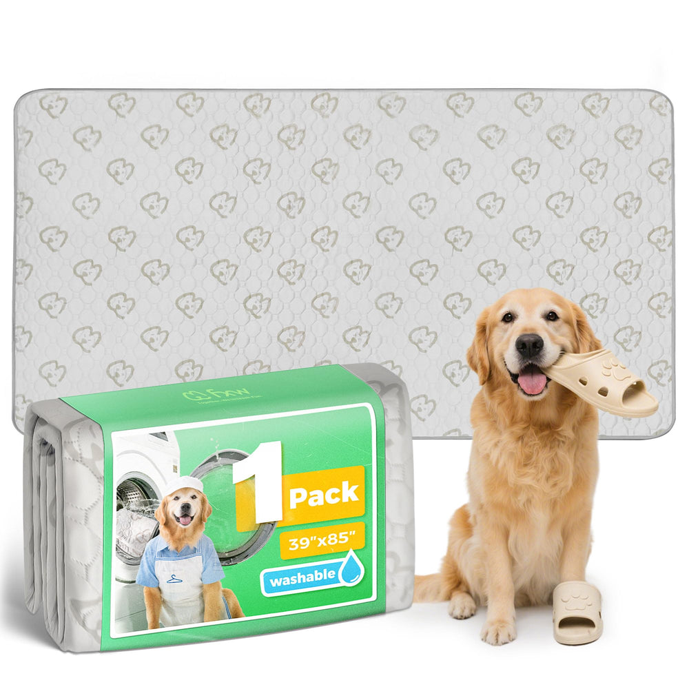 FXW washable pee pad absorbent demonstrates 1.7L capacity for playpen floors.