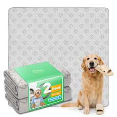 FXW washable pee pad absorbent close-up showing thick cotton layer for high absorption.