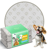 FXW Washable Pee Pads 39-inch round khaki 2-pack, ideal for keeping a whelping box clean.