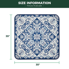 FXW Washable Pee Pads waterproof shield highlights leak protection on floors