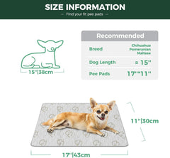 FXW waterproof shield dog pad prevents leaks and protects floors.