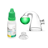FZONE Aquatic CO2 glass drop checker kit setup aids precise monitoring of planted tanks.