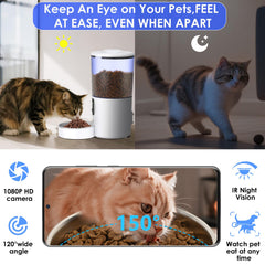 GAHOGA two-way audio and reminders to call your pet to eat.