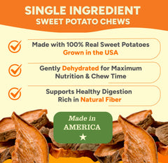 Gaines Family Farmstead bag label highlights grain-free allergy-friendly chews