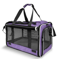 Gapzer carrying bag for Yorkie travel kennel, ventilated design for comfortable trips
