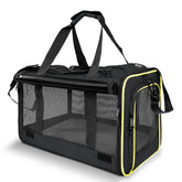GAPZER cat carrier shows spacious dimensions for comfortable travel with large cats