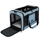 GAPZER Cat Carrier front view with top-loading entry for easy access during travel