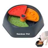 Gardner Pet adjustable slow feeder bowl with suction base for secure multi-dog meals