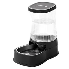 Gardner Pet automatic gravity dispenser top view demonstrates steady hydration on demand.