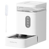 Gardner Pet automatic water dispenser bowl front view for steady hydration